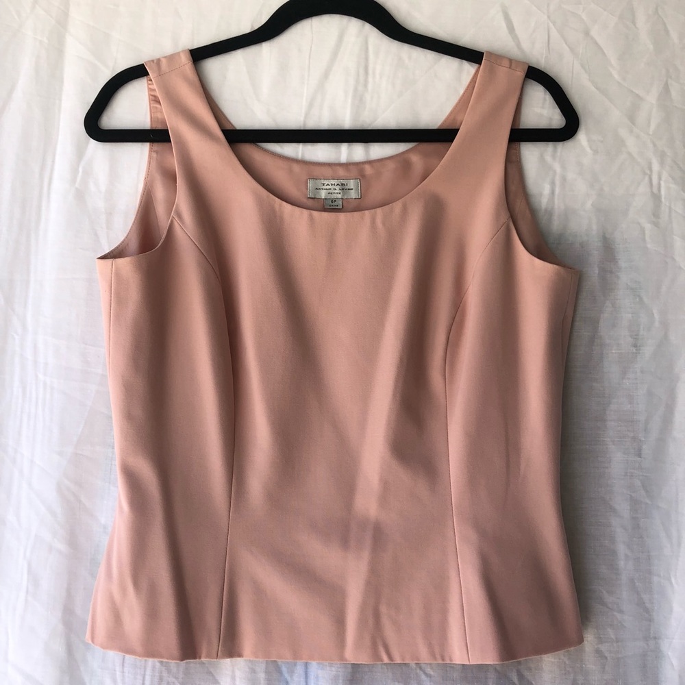 Tahari Pink Tank - 6P